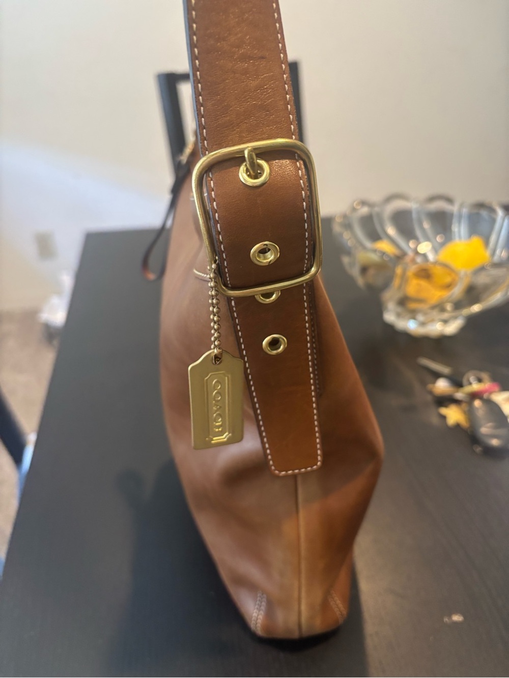 04' Vintage Coach Legacy Slim Duffle - Picture 3 of 13